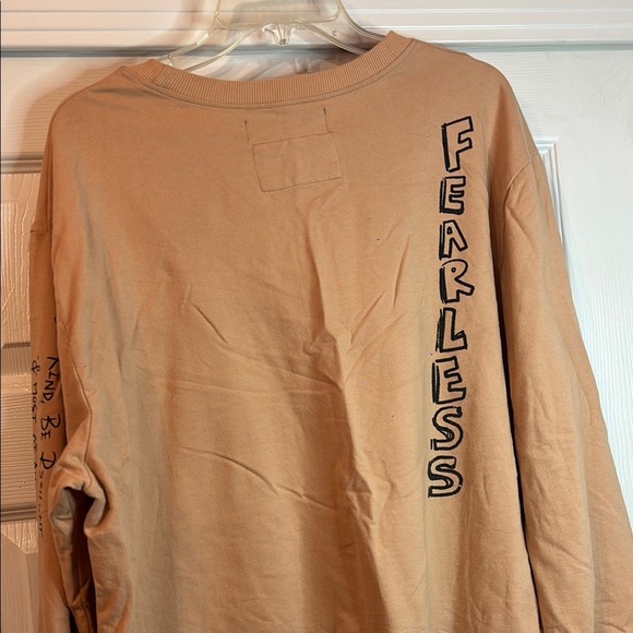 The Power of Words Beige Sweatshirt - Picture 5 of 6
